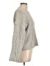 Gap Gray Pullover Sweater Size Lg Petite - photo 4