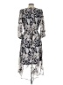 Harper Rose 100% Polyester Paisley Silver Cocktail Dress Size 10 - photo 2