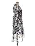 Harper Rose 100% Polyester Paisley Silver Cocktail Dress Size 10 - photo 4