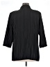 NYCC 100% Polyester Stripes Black Blazer Size 1X - photo 2