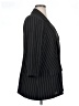 NYCC 100% Polyester Stripes Black Blazer Size 1X - photo 4