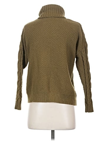 Madewell Cable Turtleneck Sweater (view 2)
