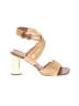 Clergerie Gold Sandals Size EU 40 1/2 - photo 1