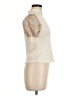 Zara Ivory Short Sleeve Top Size M - photo 4