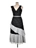 Assorted Brands 100% Polyester Polka Dots Black Cocktail Dress Size XL - photo 2