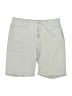 Eddie Bauer Solid Gray Khaki Shorts Size 8 - photo 1