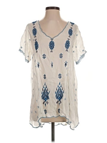 Johnny Was Short Sleeve Blouse (view 1)