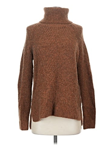 Madewell Mercer Turtleneck Sweater in Coziest Yarn (view 1)