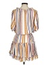 Buddy Love 100% Polyester Print Yellow Casual Dress Size M - photo 2