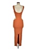 Isalis Orange Cocktail Dress Size M - photo 2