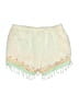 Z&L 100% Viscose Paisley Ivory Shorts Size L - photo 2