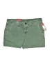 Merona 100% Cotton Solid Green Shorts Size 4 - photo 1