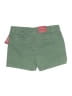 Merona 100% Cotton Solid Green Shorts Size 4 - photo 2