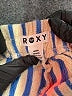 Roxy 100% Cotton Stripes Blue Casual Pants Size M - photo 7