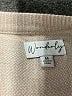 wonderly 100% Rayon Checkered-gingham Tan Pullover Sweater Size M - photo 7