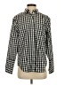 J.Crew 100% Cotton Checkered-gingham Black Long Sleeve Button-Down Shirt Size 4 - photo 1