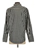 J.Crew 100% Cotton Checkered-gingham Black Long Sleeve Button-Down Shirt Size 4 - photo 2