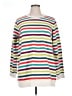 Lands' End Stripes White Pullover Sweater Size 1X - photo 1