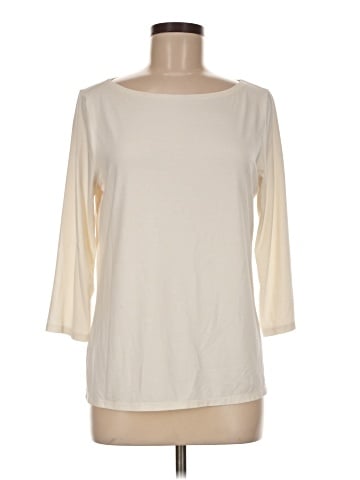 Ann Taylor Factory 3/4 Sleeve T-Shirt (view 1)