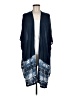 STETSON 100% Viscose Blue Cardigan Size M - photo 1