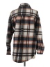 Fornia Plaid Brown Coat Size S - photo 2