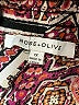 Rose + Olive Paisley Pink Casual Pants Size 1X - photo 4