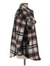 Fornia Plaid Brown Coat Size S - photo 4