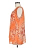 CAbi Orange Sleeveless Blouse Size M - photo 5