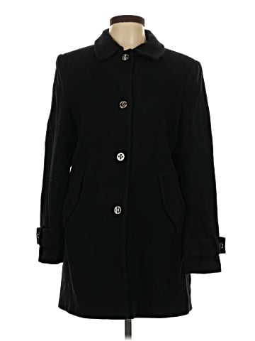 Anne Klein Wool Coat (view 1)