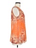 CAbi Orange Sleeveless Blouse Size M - photo 4
