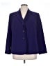 Le Suit 0100% Polyester Purple Blazer Size 16 - photo 1