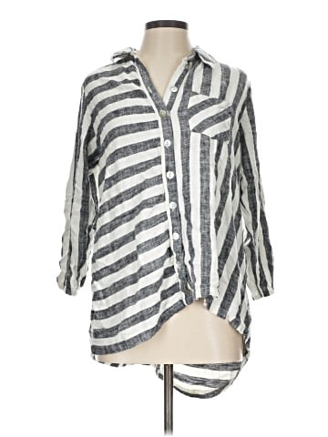 Soft Surroundings 3/4 Sleeve Button-Down Shirt (view 1)