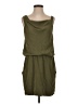 Theory Solid Green Casual Dress Size 4 - photo 1