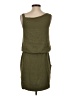 Theory Solid Green Casual Dress Size 4 - photo 2