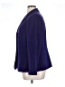 Le Suit 0100% Polyester Purple Blazer Size 16 - photo 5