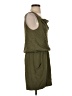 Theory Solid Green Casual Dress Size 4 - photo 4