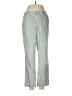 Lands' End Stripes Green Casual Pants Size 6 - photo 1