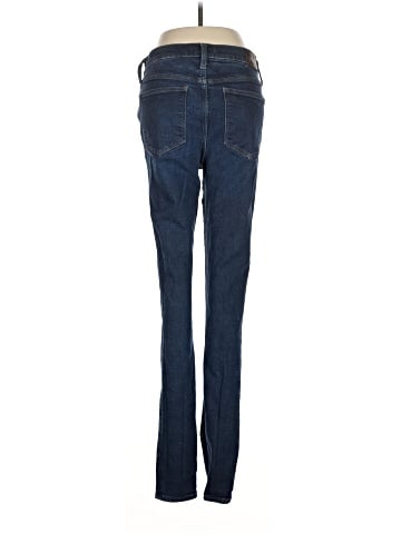 Madewell Taller 9" Mid-Rise Skinny Jeans in Orland Wash: TENCEL&trade; Denim Edition (view 2)