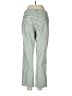 Lands' End Stripes Green Casual Pants Size 6 - photo 2