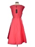 Halston Heritage Solid Pink Cocktail Dress Size 10 - photo 2