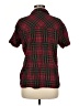 Empyre Plaid Red Short Sleeve Button-Down Shirt Size M - photo 2
