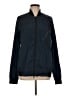 Nike 100% Nylon Solid Blue Track Jacket Size M - photo 1
