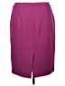 Ann Taylor 100% Polyester Solid Purple Formal Skirt Size 16 - photo 2