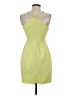 BCBGMAXAZRIA 100% Polyester Solid Green Cocktail Dress Size 2 - photo 2
