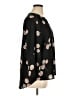 Daniel Rainn Floral Black 3/4 Sleeve Blouse Size XL - photo 4