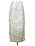 Z Supply Metallic Silver Formal Skirt Size S - photo 2