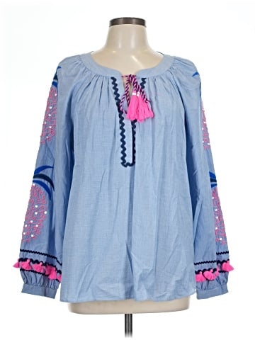 Lilly Pulitzer Long Sleeve Blouse (view 1)