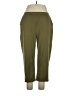 L.L.Bean Solid Green Casual Pants Size XL - photo 1
