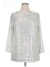 JM Collection Silver 3/4 Sleeve T-Shirt Size XL - photo 1