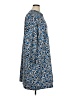Ann Taylor 100% Polyester Blue Casual Dress Size XL - photo 4